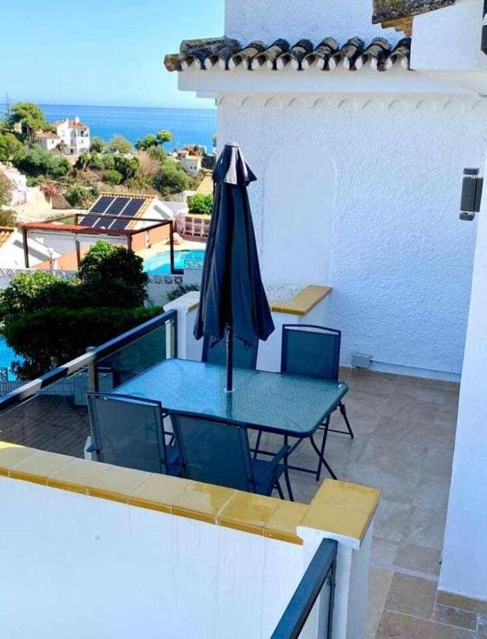 Apartamento 2 En Chalet Con Vista Abierta Al Mar Málaga Buitenkant foto