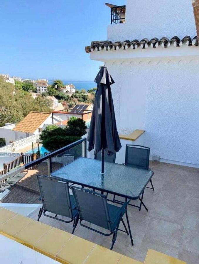 Apartamento 2 En Chalet Con Vista Abierta Al Mar Málaga Buitenkant foto