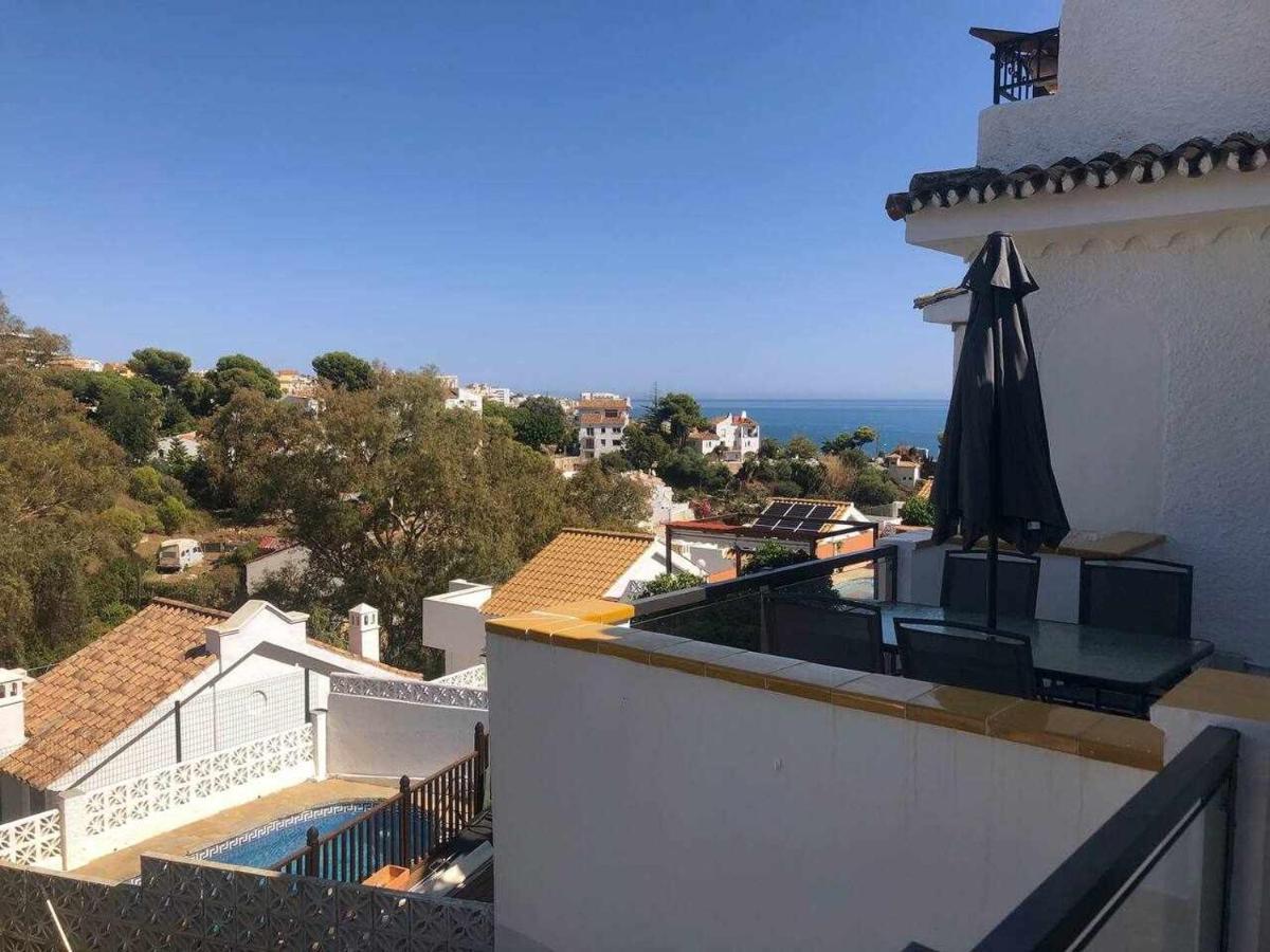 Apartamento 2 En Chalet Con Vista Abierta Al Mar Málaga Buitenkant foto