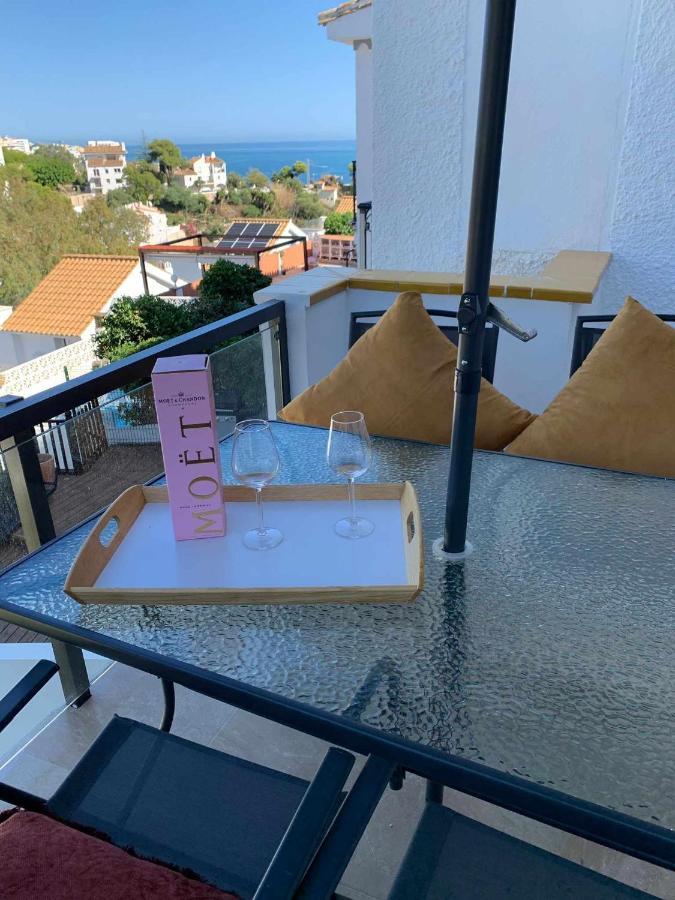 Apartamento 2 En Chalet Con Vista Abierta Al Mar Málaga Buitenkant foto